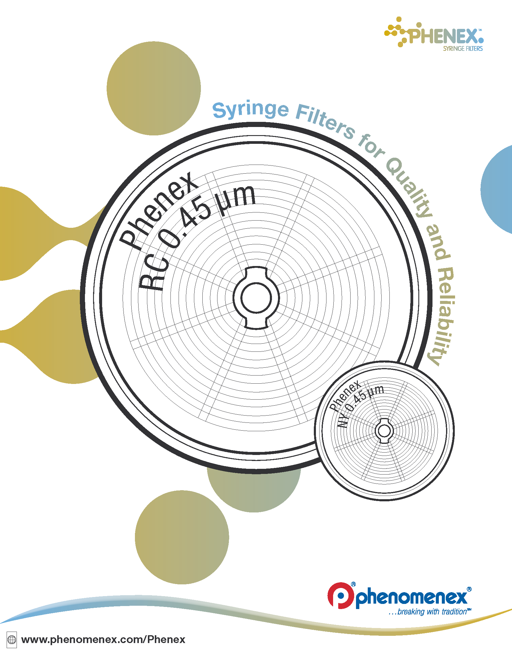 Phenex HPLC and GC Syringe Filters - Brochure