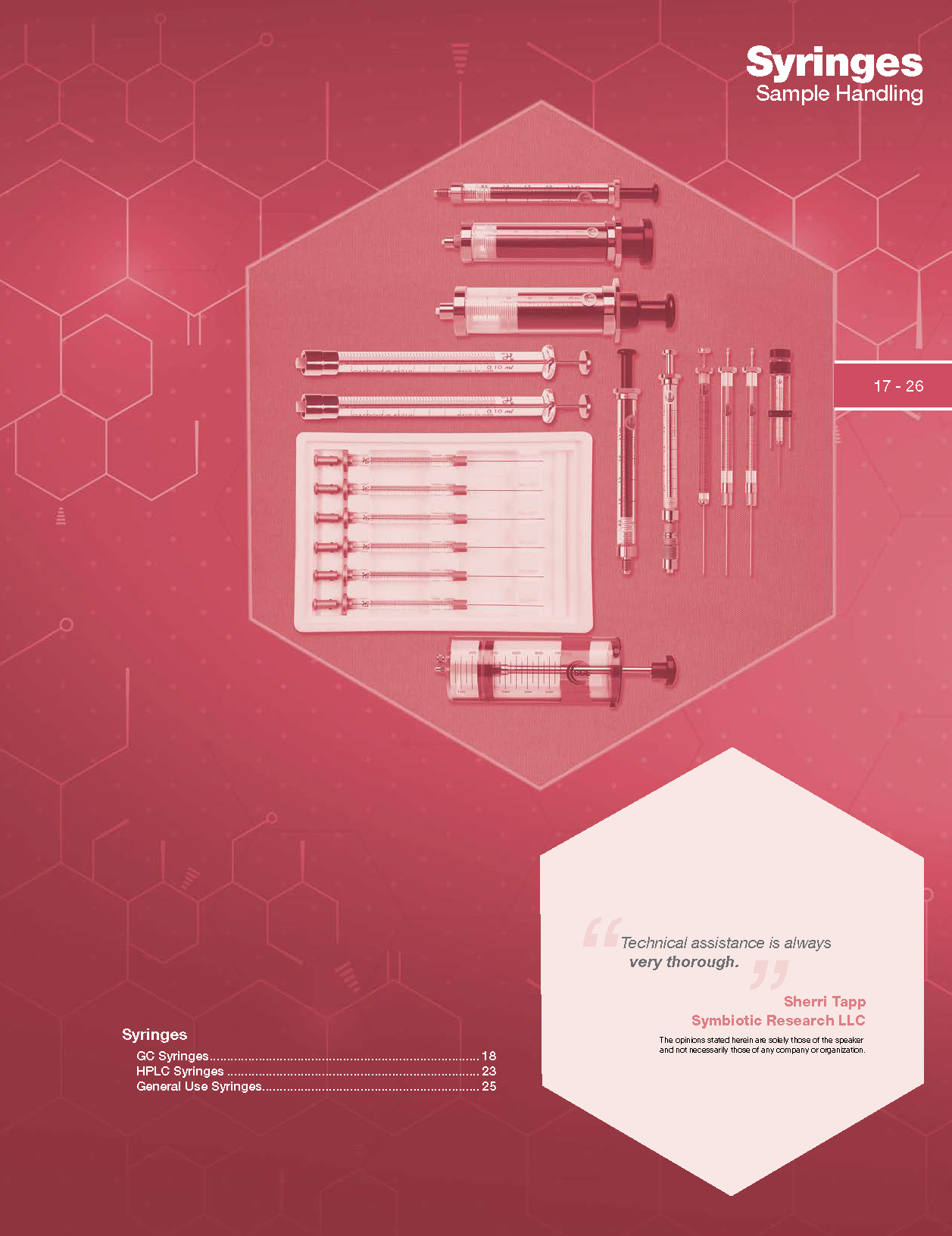 Syringes Catalog