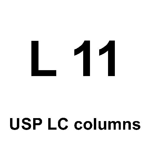 USP L11: Phenyl groups chemically bonded to porous silica particles, 1. ...
